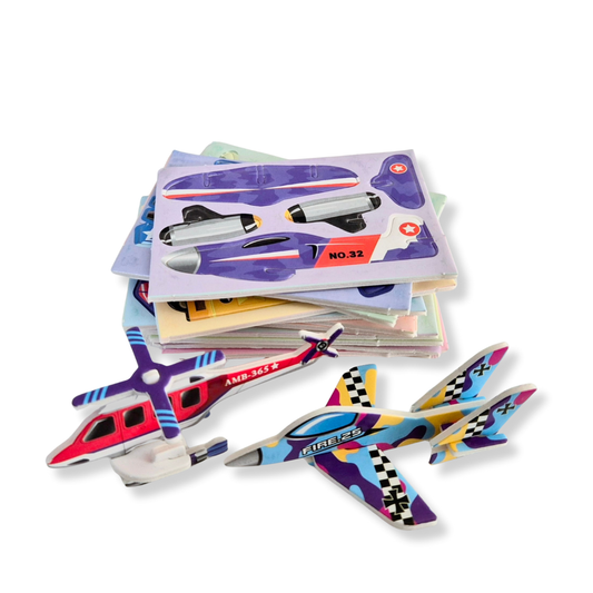 3D Aircraft Puzzles 15pk