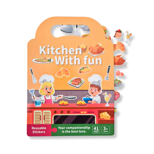 Reusable Sticker Book-Kitchen