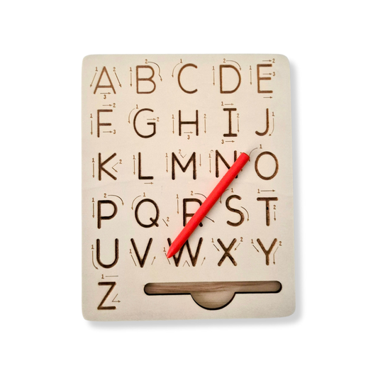 Wooden Letter Board -Montessori Early Learning