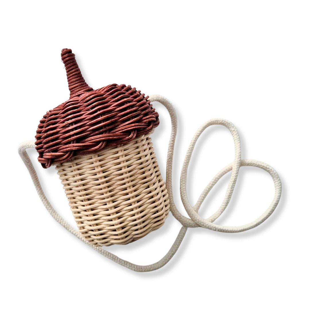 Acorn Rattan Bag