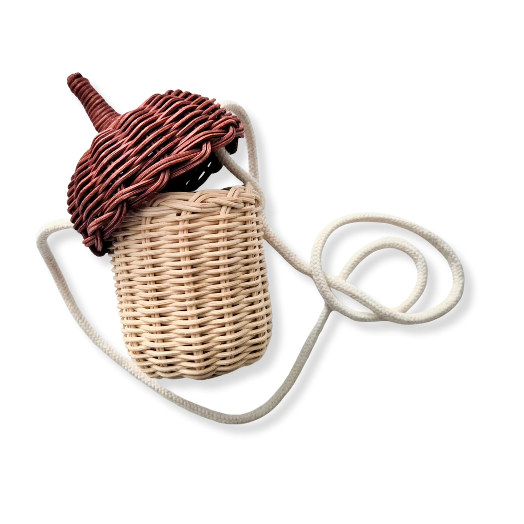 Acorn Rattan Bag